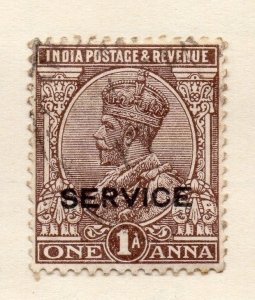 India 1932 Early Issue Fine Used 1a. Optd 140335