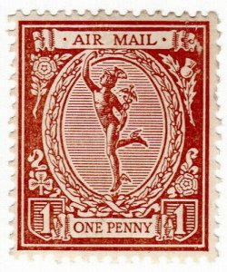 (I.B) George V Cinderella : Mercury Air Mail Essay 1d