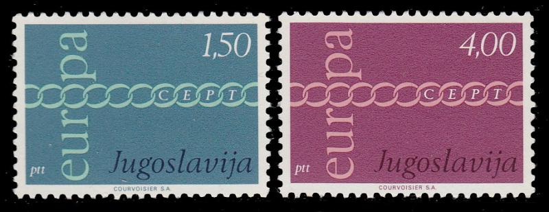 Yugoslavia 1052 - 1053 MNH