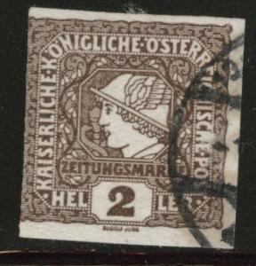 Austria Scott P19 Used Newspaper stamp