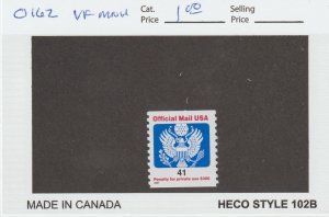 Scott# O162 2007 41c Official Mail Issue VF MNH