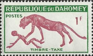 DAHOMEY - J29 - Unused - SCV-0.25