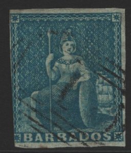 Barbados Sc#6 Used