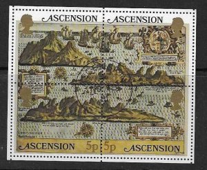 ASCENSION SGMS301 1981 EARLY MAPS USED