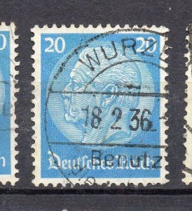 Germany 1933-36 Early Issue Fine Used 20pf. NW-111497