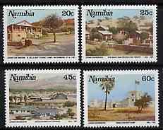 NAMIBIA - 1991 - Tourist Camps - Perf 4v Set - Mint Light Hinged