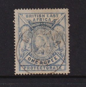 British East Africa - #102A V.F. used, cat. $ 50.00