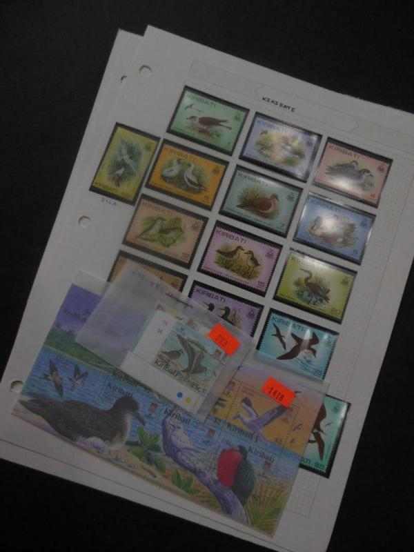 KIRIBATI : Beautiful collection. All Very Fine, Mint NH. Topicals. Scott Cat $82