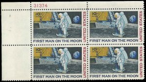 US - #C76 - Plate Block - MNH - SCV-1.10