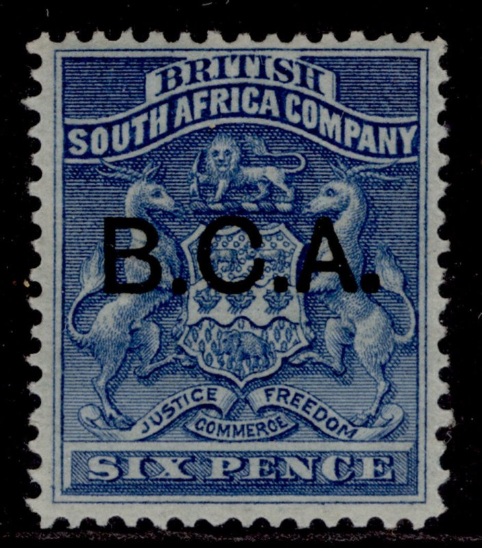 NYASALAND - BCA QEII SG5, 6d deep blue, M MINT. Cat £21.