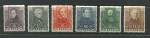 Austria 1931 Semi-Postal set mint NH