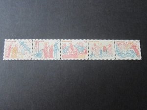 Denmark 1973 Sc 530b Christmas Religion set MNH