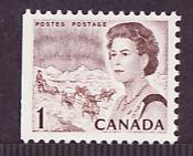 Canada #454e Centennial Definitive mint booklet single