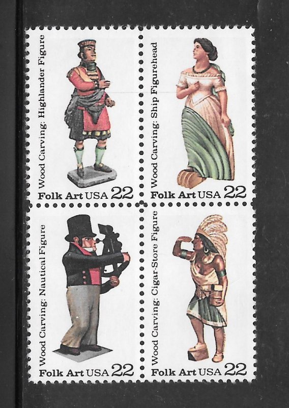 #2240-43 MNH Block of 4