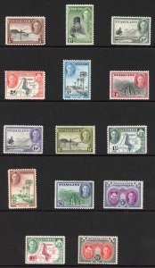 Nyasaland SG144/57 1945 Set U/M Cat 90 pounds