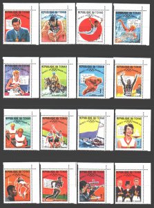 Chad. 1969. 240-63. Mexico City Summer Olympics. MNH.