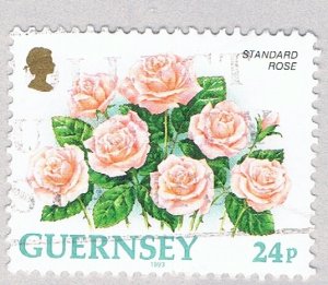 Guernsey 489a Used Roses 1993 (BP85831)