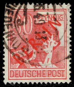 Germany #9N28 Laborer; Used