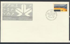 FDC  SG 918 SC# 759 SPECIAL - please read details - Edmonton Games