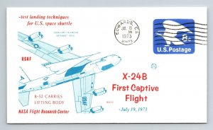 Jul 19, 1973 USAF - X-24B 1st Captive Flight - F4582