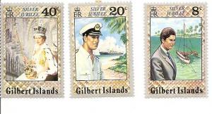 Gilbert Islands 293-295 MNH