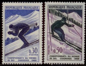 France 1962 SC# 1019-20 MNH E90