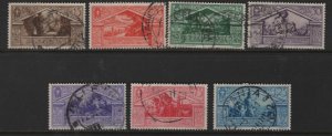 ITALY 248-254 USED BIRTH OF THE VIRGIL SHORT SET