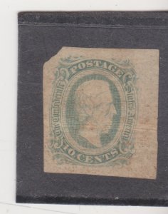 US CSA Confederate Stamp Scott #  11d MNG wide margins