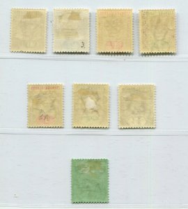 QV - KGVI LEEWARD ISLANDS LOVELY CLASSIC LOT ALL PERFECT MH