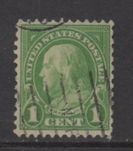 Scott # 632  used   single