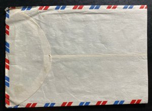 1950s British Solomon Islands Airmail Cover To Myrtle Creek OR USA 