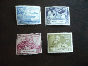 Stamps - Swaziland - Scott# 50-53 - Mint Never Hinged Set of 4 Stamps