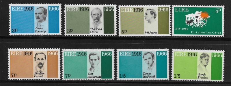 IRELAND, 206-213, MNH, IRISH REPUBLIC