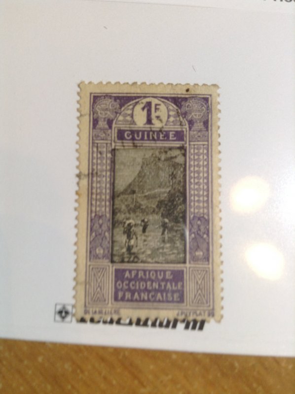 French Guinea  #  96  Used