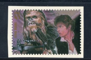 4143l * CHEWBACCA AND HAN SOLO ~ STAR WARS *  U.S. Postage Stamp  MNH