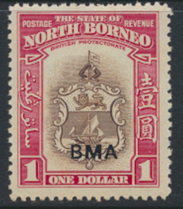 North Borneo  SG 332 SC# 220 MH  OPT BMA free shipping see scans