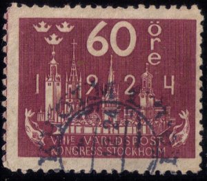 Sweden Sc #207 Used VF Cat.$55.00