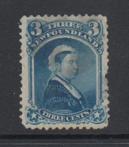 Newfoundland, Scott 34 (SG 37), used (thin)