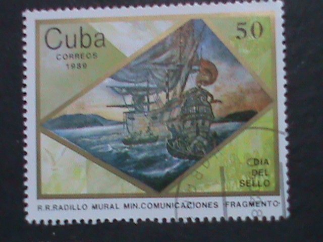 ​CUBA-VERY OLD CUBA-SPACE PROGRAMS STAMPS USED- VF WE SHIP TO WORLD WIDE.