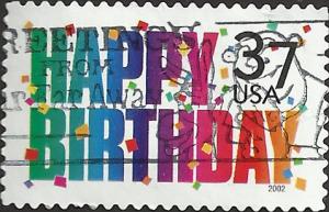 # 3695 USED HAPPY BIRTHDAY