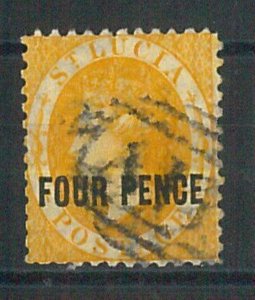 70634 -  ST LUCIA - STAMP : Stanley Gibbons #  30   - Very Fine  USED