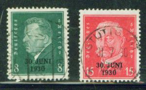 Germany Scott 385-6 used set