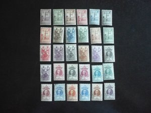 Stamps - Somali Coast -Scott# 146-175 - Mint Hinged & Used Part Set of 30 Stamps