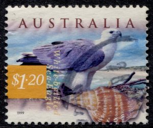 Australia #1742 White Bellied Sea Eagle Used - CV$2.60
