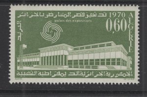 Algeria #449  (1970 Algiers Fair issue) VFMNH CV $0.65