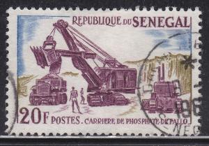 Senegal 233 Phosphate Quarry at Pallo 1964