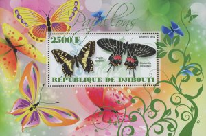 Butterflies Papilio Hospiton Souvenir Sheet Mint NH