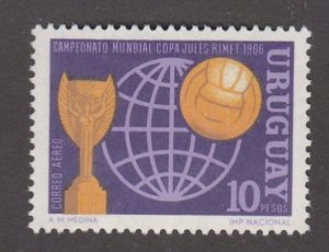 Uruguay # C289, World Cup Soccer, Mint NH, 1/2 Cat