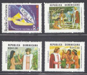 Dominican Republic Scott 1116-1119 MNH