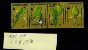 Norfolk Island #421 - MNH - CAT VALUE $17.50